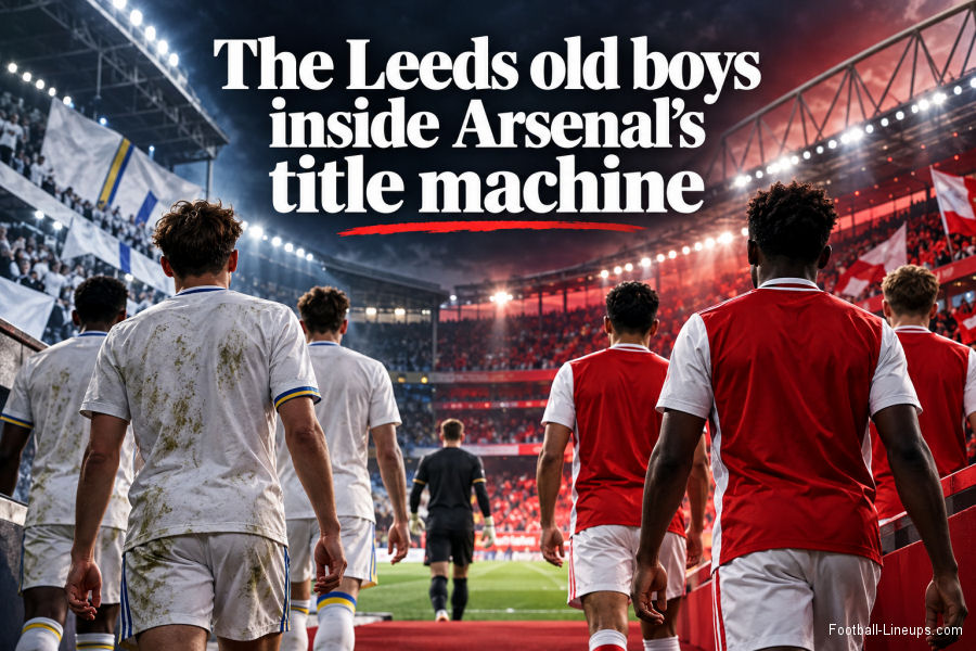 The Leeds old boys inside Arsenal title machine