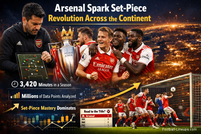 Arsenal Spark Set-Piece Revolution Across the Continent
