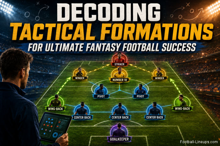 Decoding Tactical Formations For Ultimate Fantasy Football Success