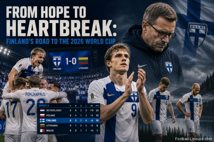 Finland 2026 World Cup Qualifying Run: Hope, Pride and Lessons