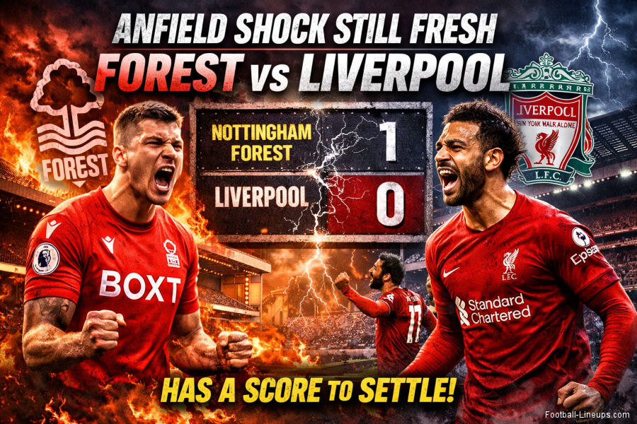 Anfield Shock Still Fresh: Forest vs Liverpool Has a Score to Settle