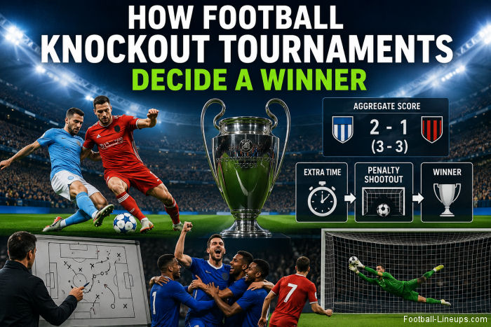 How Football Knockout Tournaments Decide a Winner