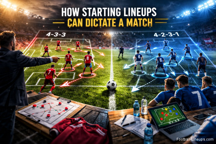 How Starting Lineups Can Dictate a Match