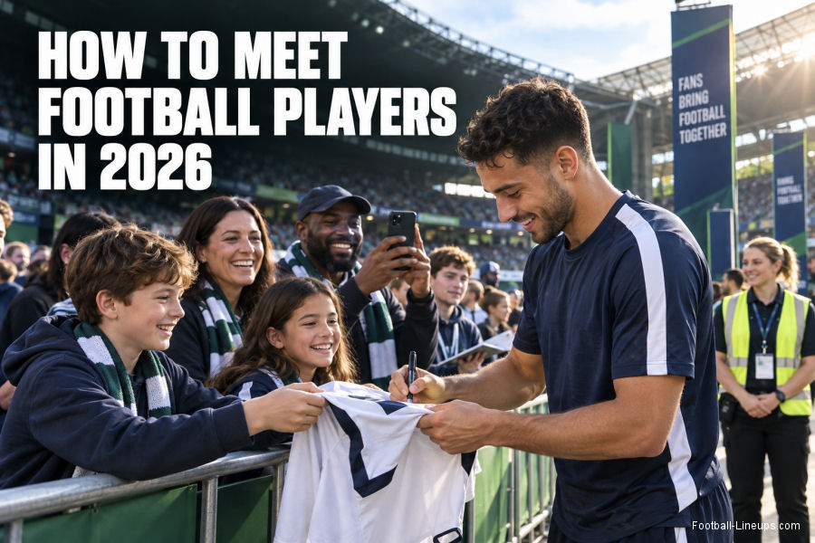 How to Meet Football Players in 2026: 10 Realistic Ways