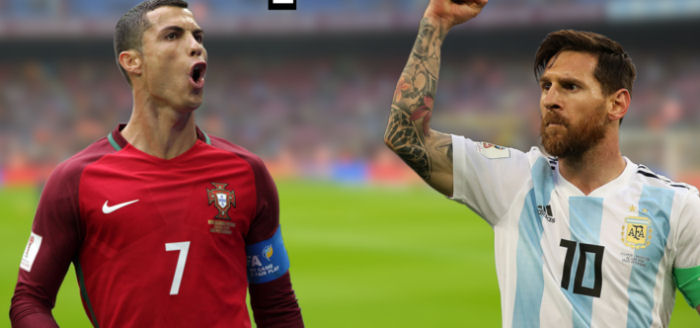 Messi and Cristiano Rolando