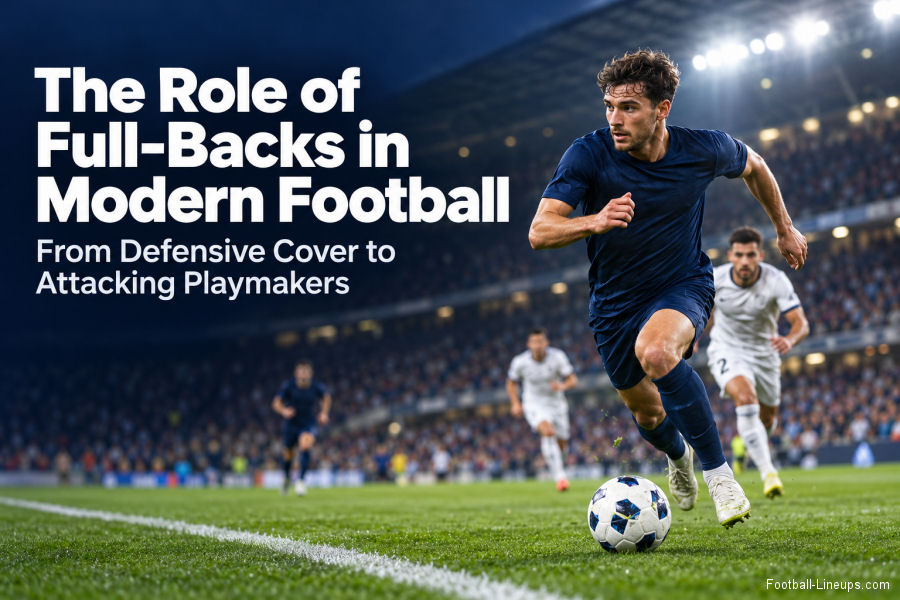 The Role of Full-Backs in Modern Football: From Defensive Cover to Attacking Playmakers