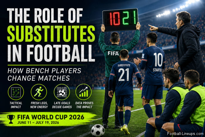The Role of Substitutes in Football: How Bench Players Change Matches