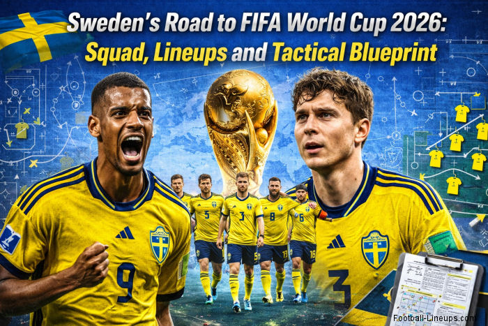 Sweden at the FIFA World Cup 2026 - Squad, Lineups, Key Players and Tactical Analysis