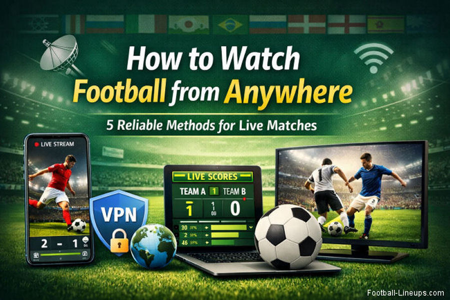 How to Watch Football from Anywhere: 5 Reliable Methods for Live Matches