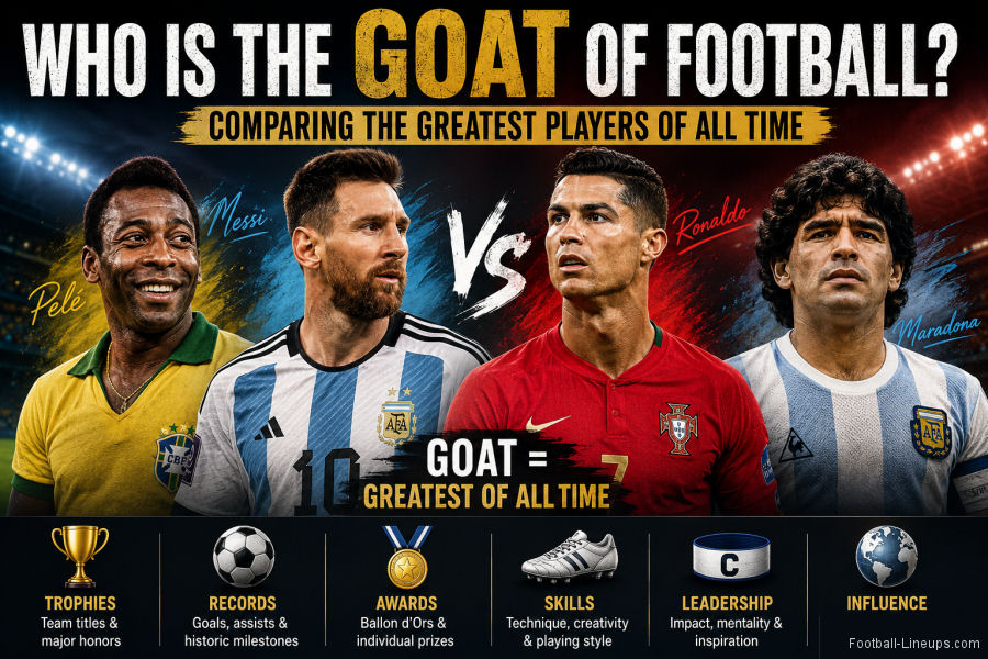Who Is the GOAT of Football? Messi vs Ronaldo Compared