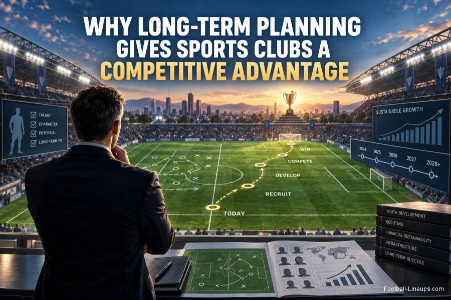 Why Planning Gives Sports Clubs an Advantage