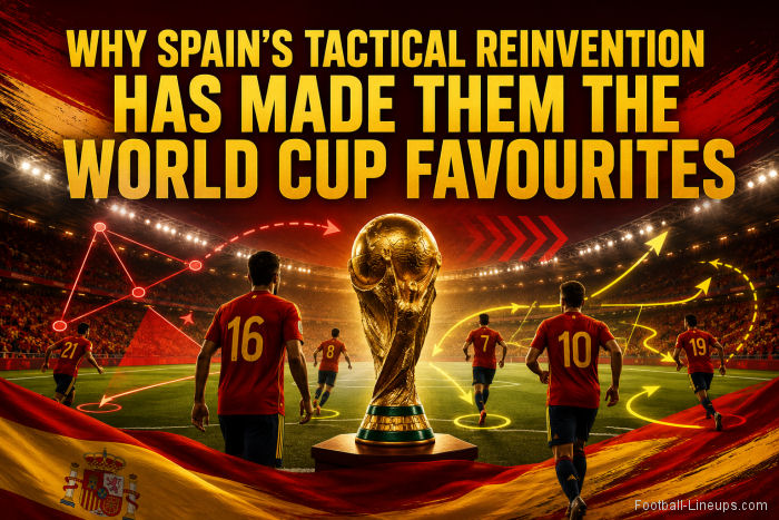Why Spain Tactical Reinvention Has Made Them the World Cup Favourites